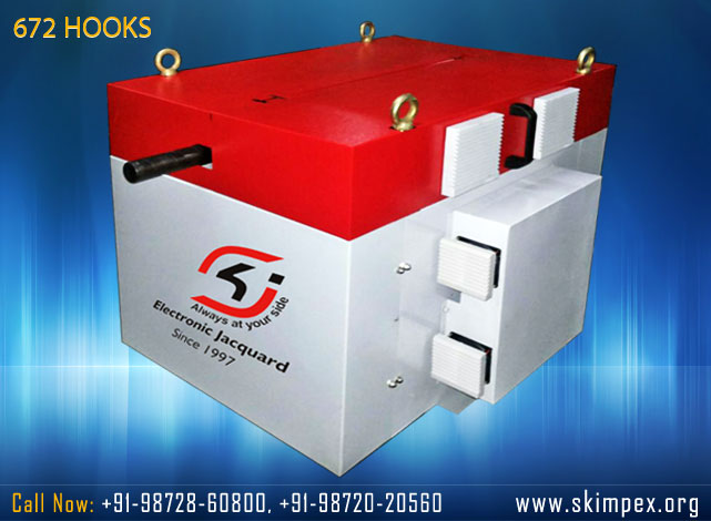 electronic jacquard machine - high speed electronic jacquard - electronic jacquard with power looms - jacquard with rapier loom manufacturers suppliers exporters in india punjab ludhiana