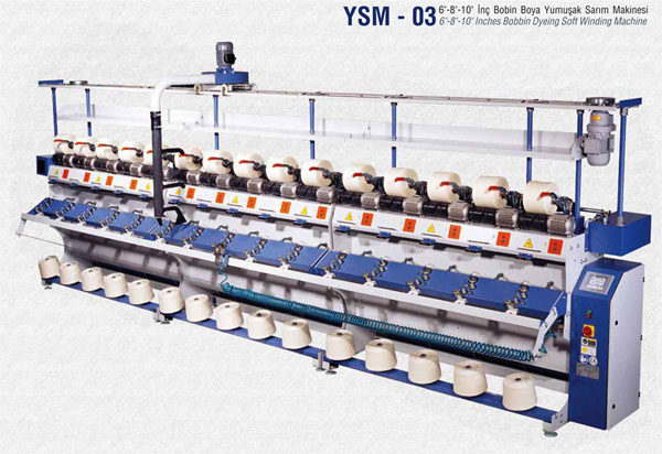 Bobbin Dyeing Soft Winding Machine in india punjab ludhiana